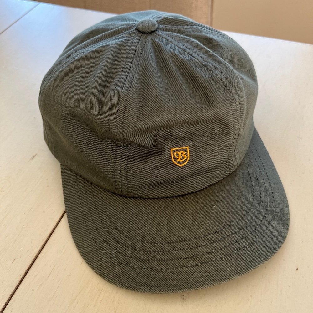 Brixton B-Shield III Cap Black Adjustable - green